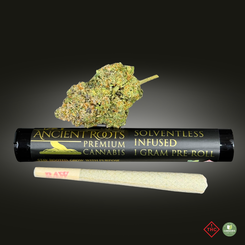 Ancient Roots Cap Junk 1G Infused Preroll Hybrid