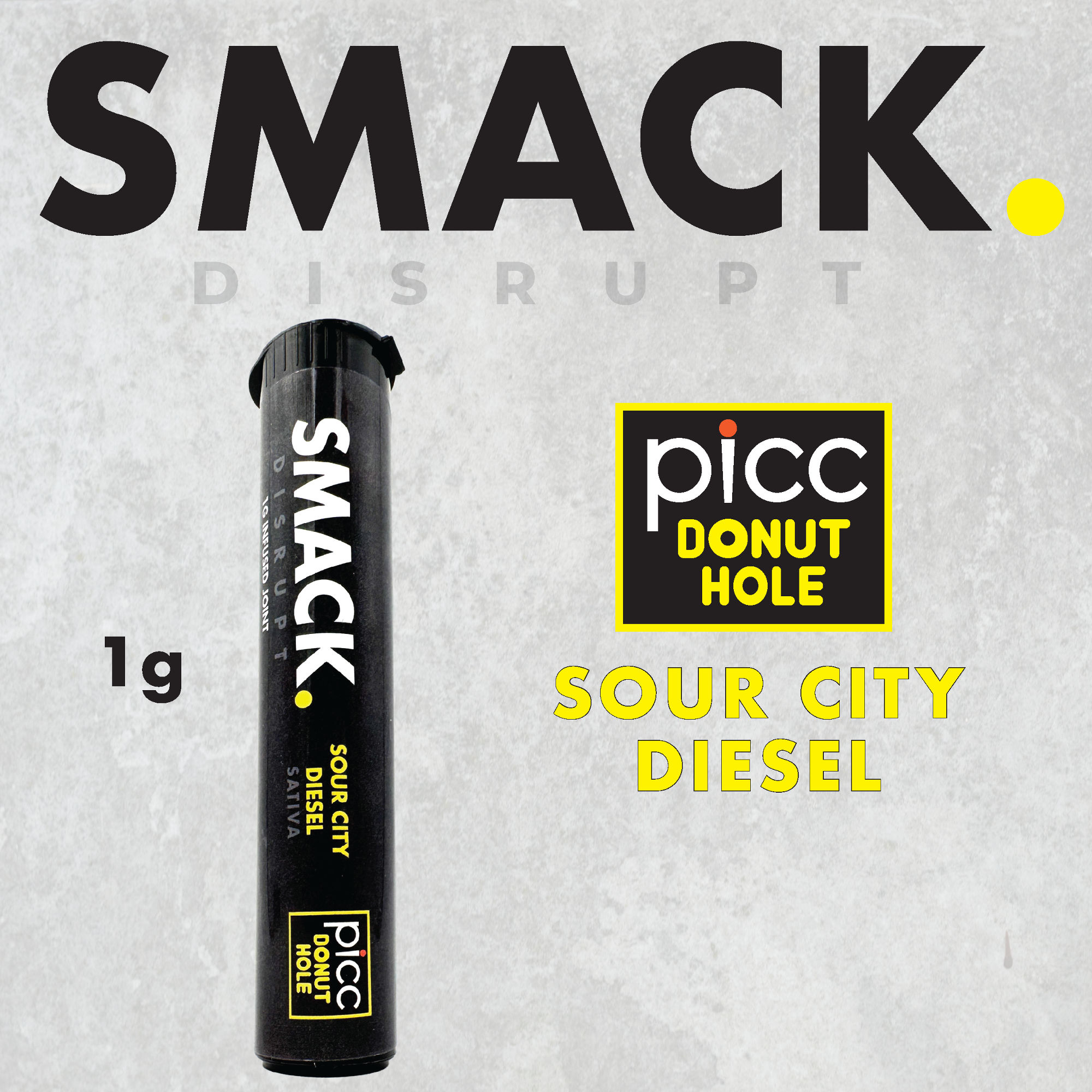 SMACK | Sour City Diesel Infused Preroll