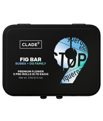 Clade9 | Fig Bar | Prerolls | 5pk | 3.5g (HI)