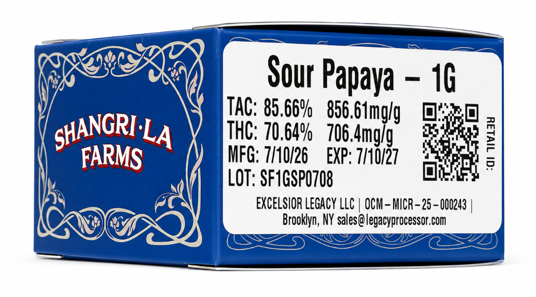 Sour Papaya | Live Hash Rosin | 1g