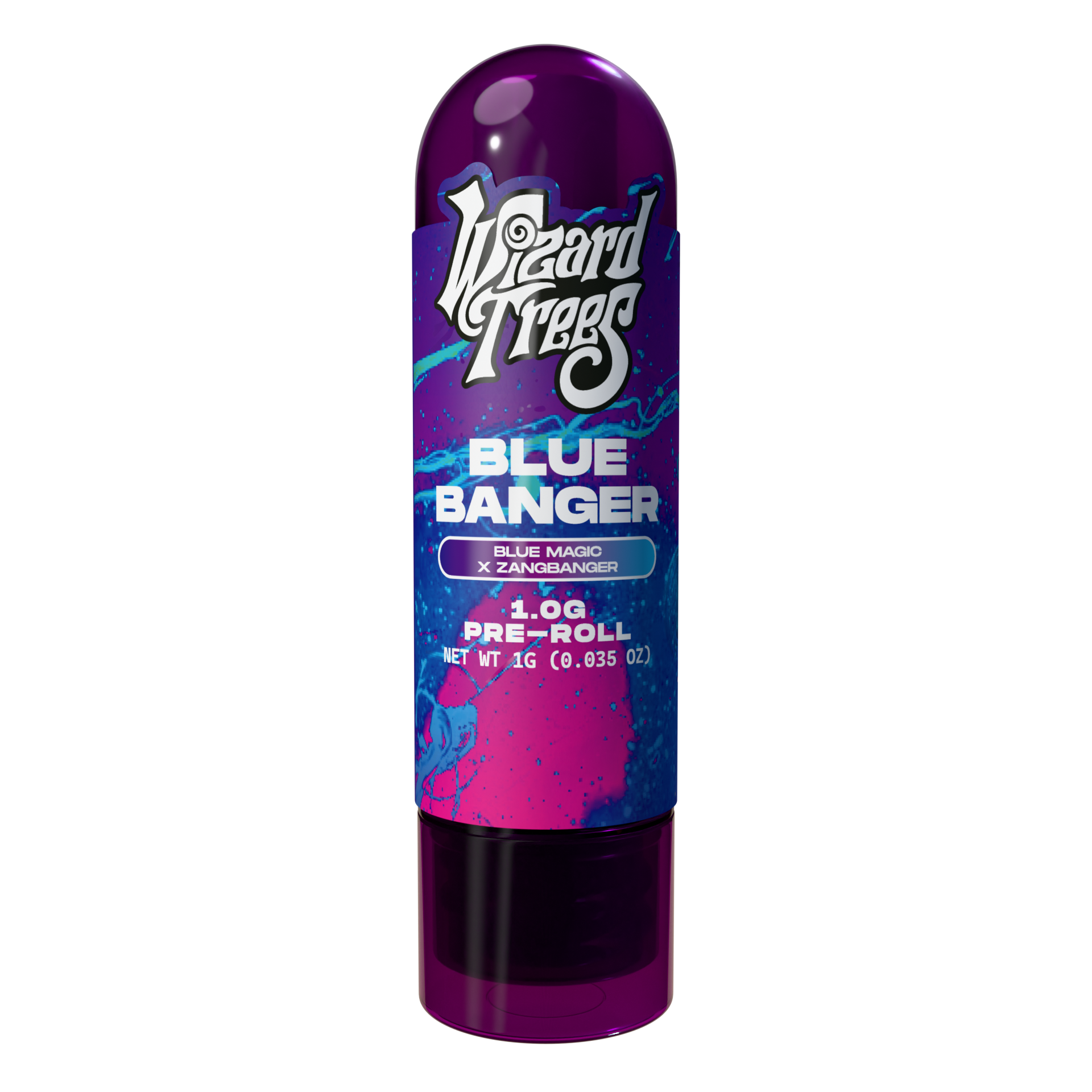 Wizard Trees | 1g Preroll | Bluebanger