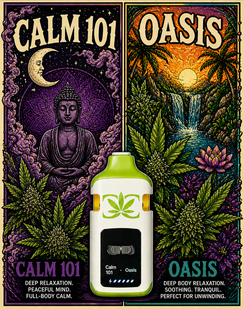 Calm 101 + Oasis Liquid Diamonds AIO (2 x 1g) 2g