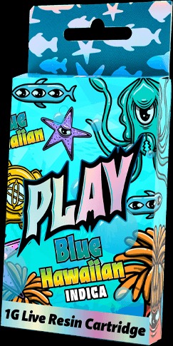 Blue Hawaiian Live Resin Cartridge