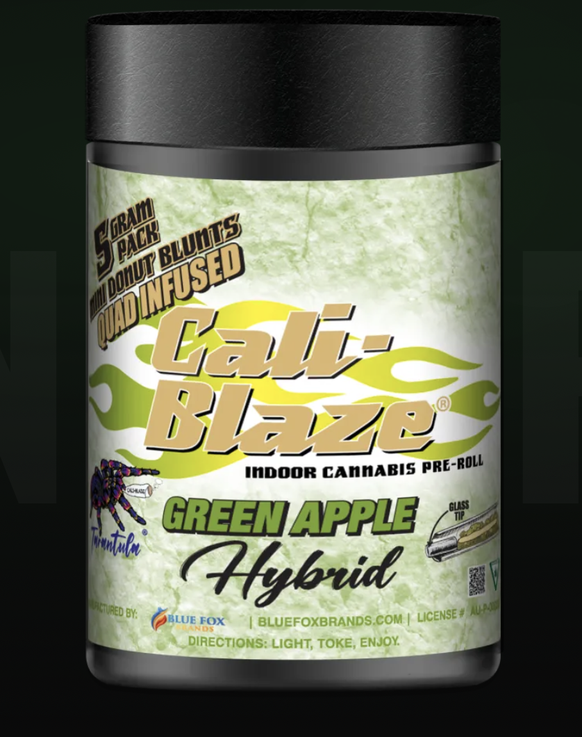 Green Apple Mini Blunts Tarantula 5-Pack | 5g