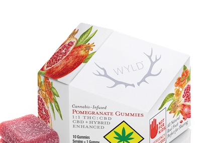 Wyld: Pomegranate (H) 1:1 THC:CBD 10pk/200mg