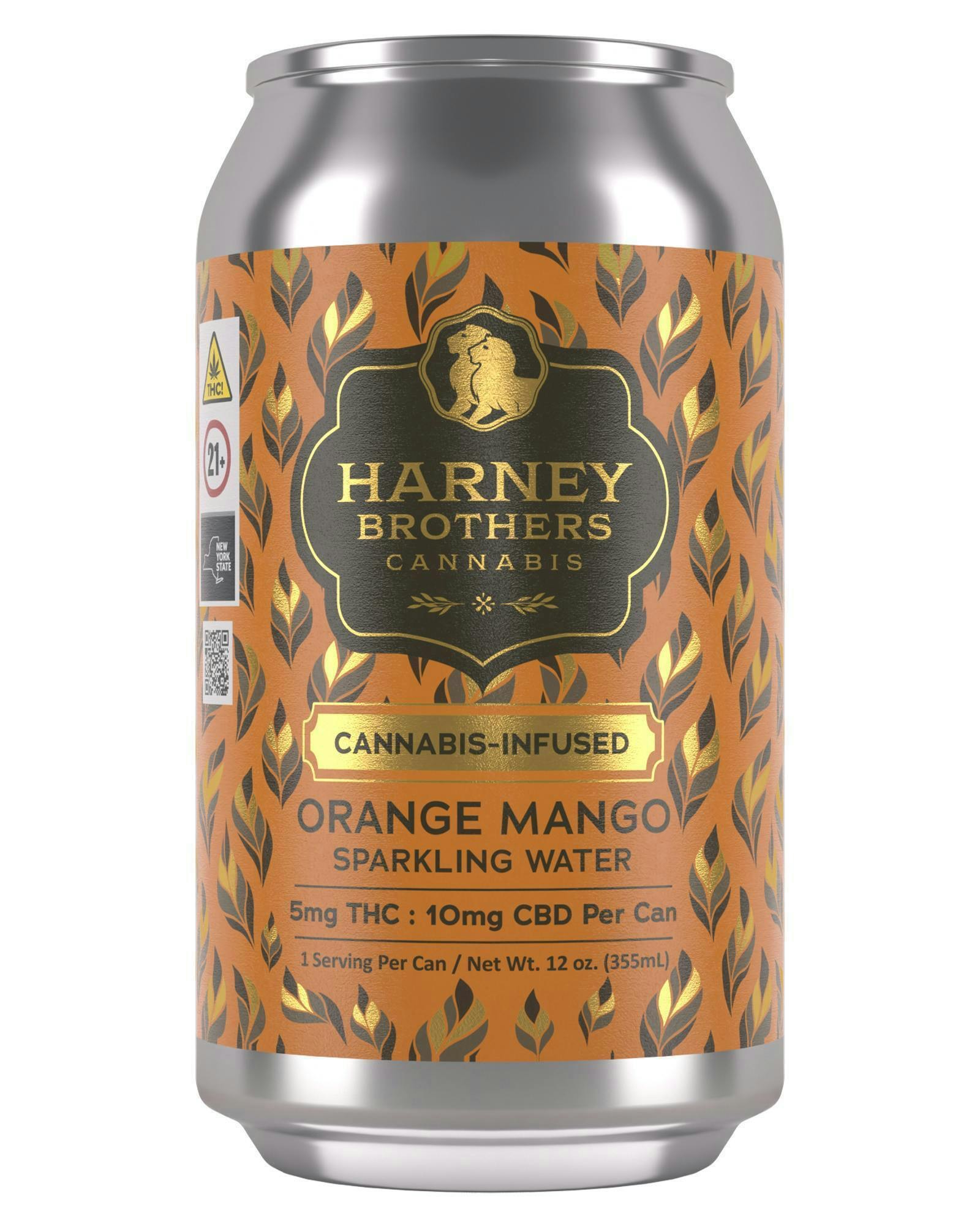 l Orange Mango Sparkling Water l 12oz