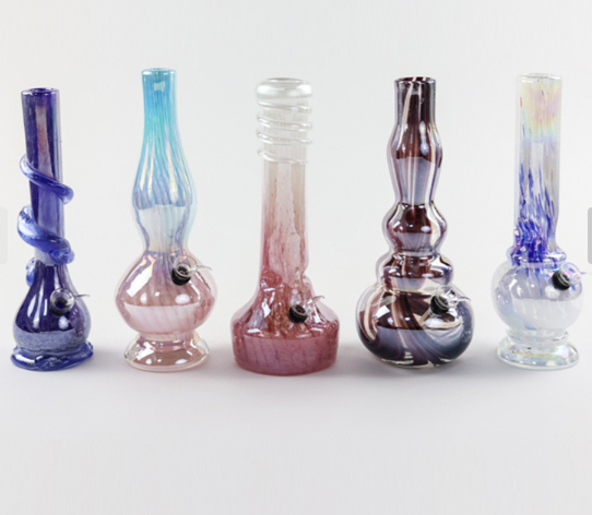 8 Soft Glass Water Assorted Colors