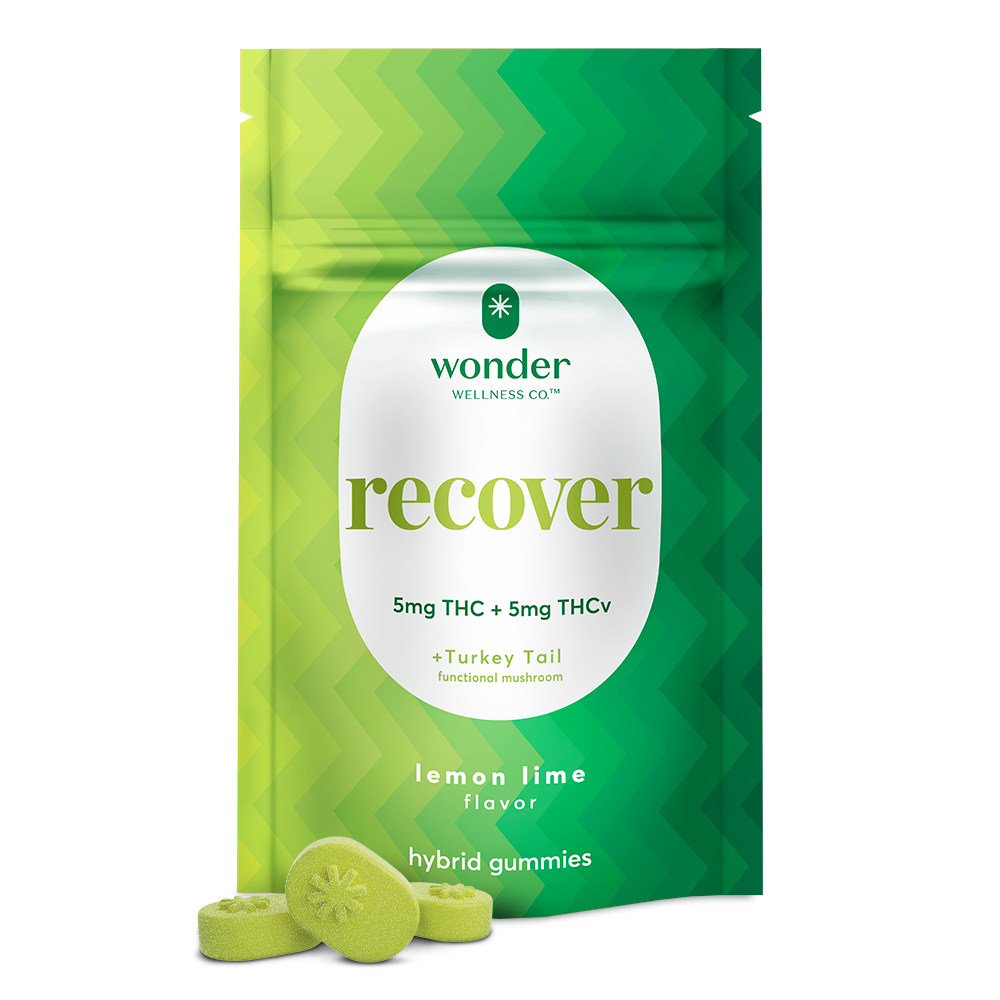 Wonder Recover Gummies THCV Lemon Lime