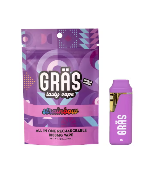 GRAS - Tasty Vape: 1000MG - Strainbow