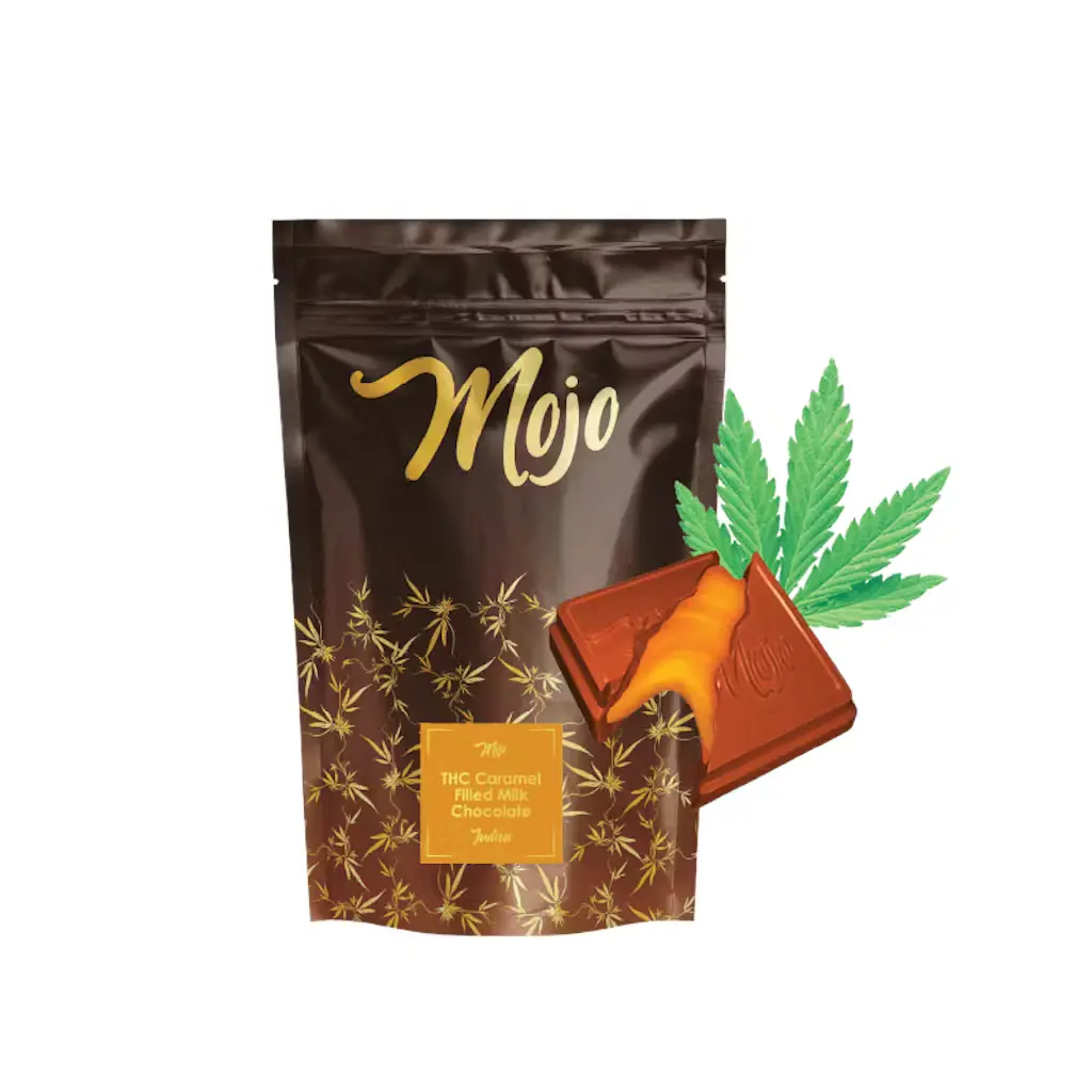 Mojo - Caramel Filled Milk Chocolate 200mg