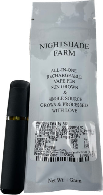 Wedding Cake | Live Resin Terpenes | All in One | 1.0g