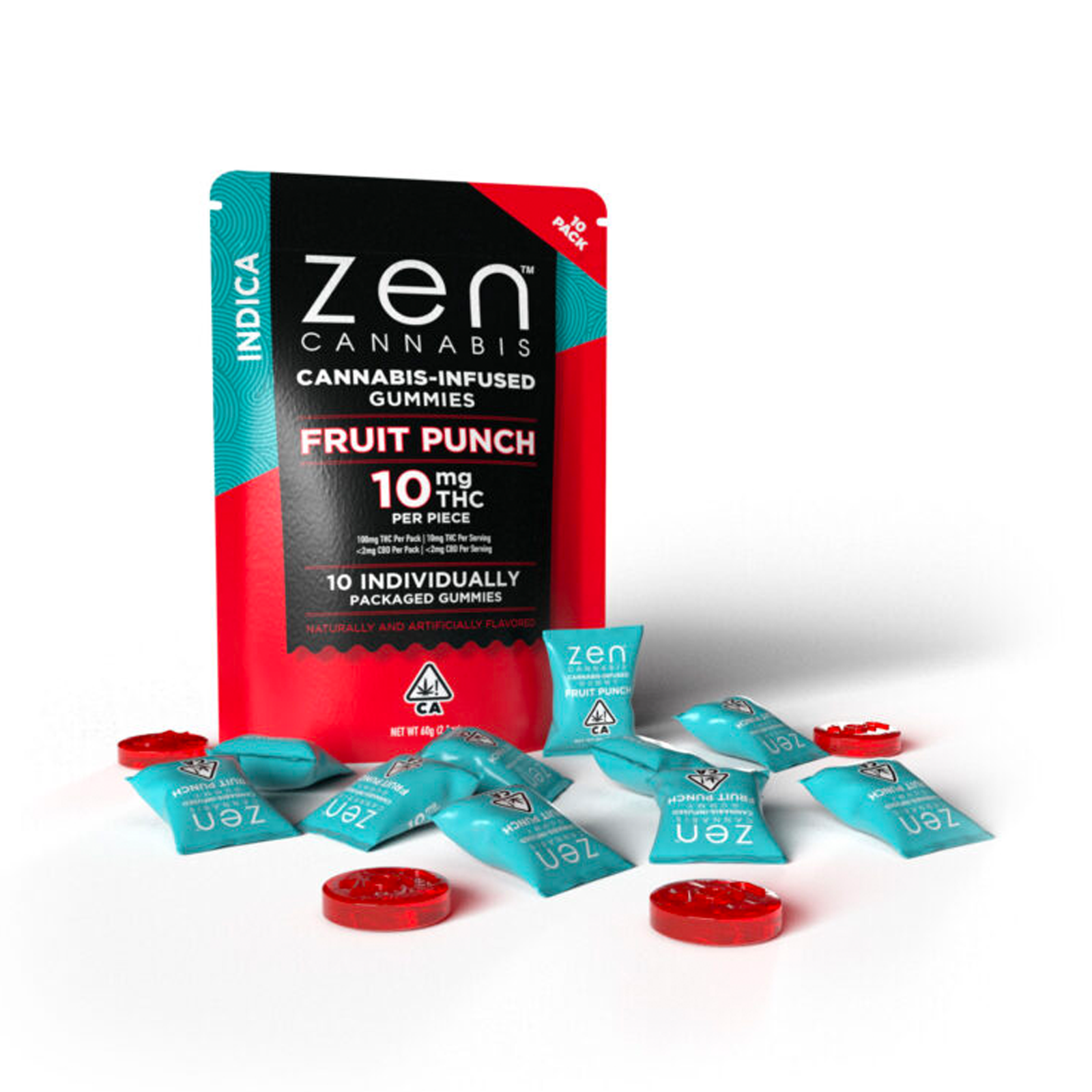 Fruit Punch Indica Gummies