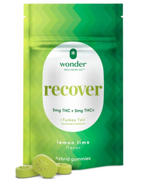 Recover Lemon Lime Gummies 20pk 100mg THC