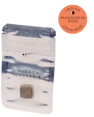 Hudson Cannabis Mandarin Dog Solventless Hash