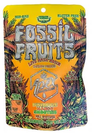 Gummies | Rosin | Pineapple Mango Smoothie | 200mg | Apex Solventless
