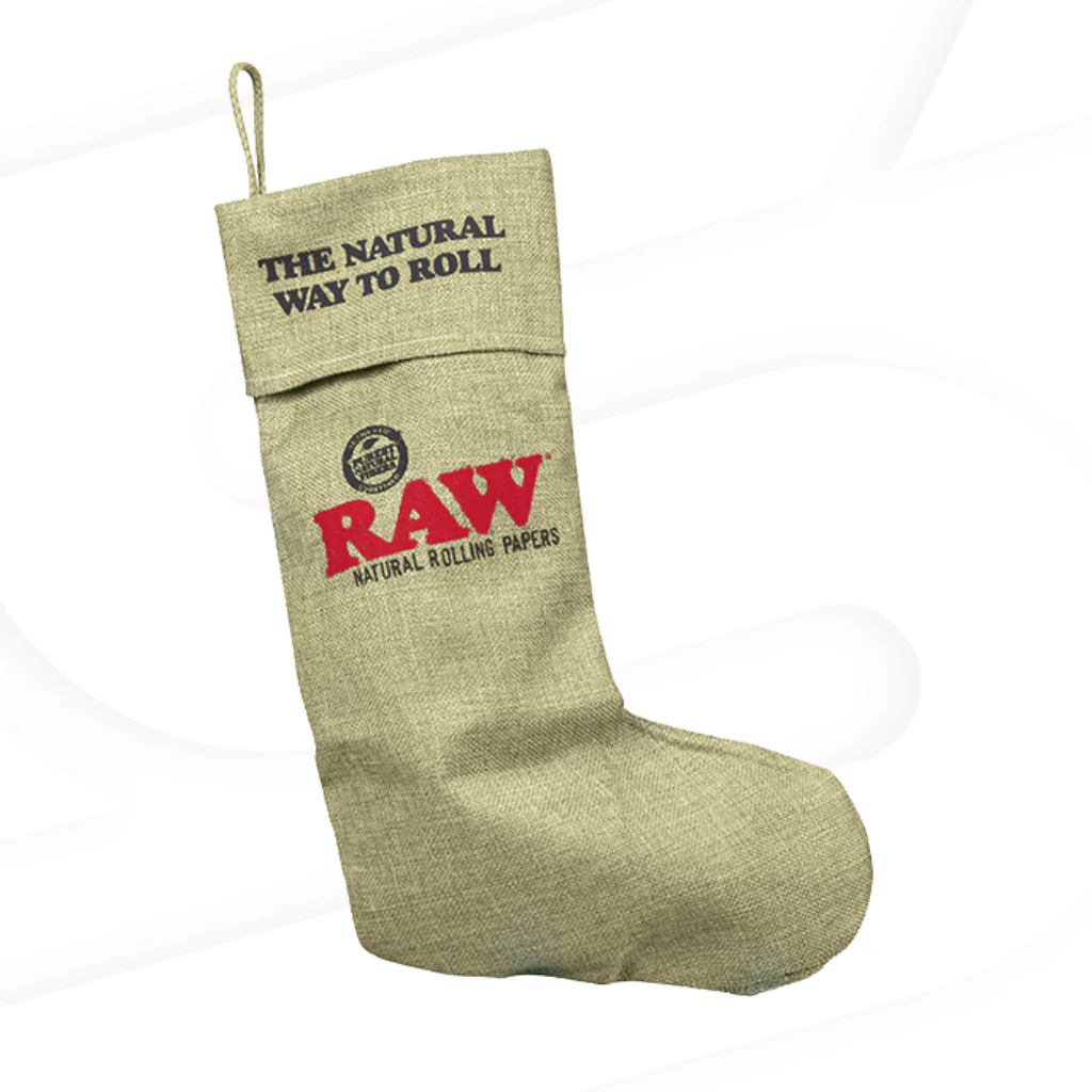Novelty Raw Christmas Stocking