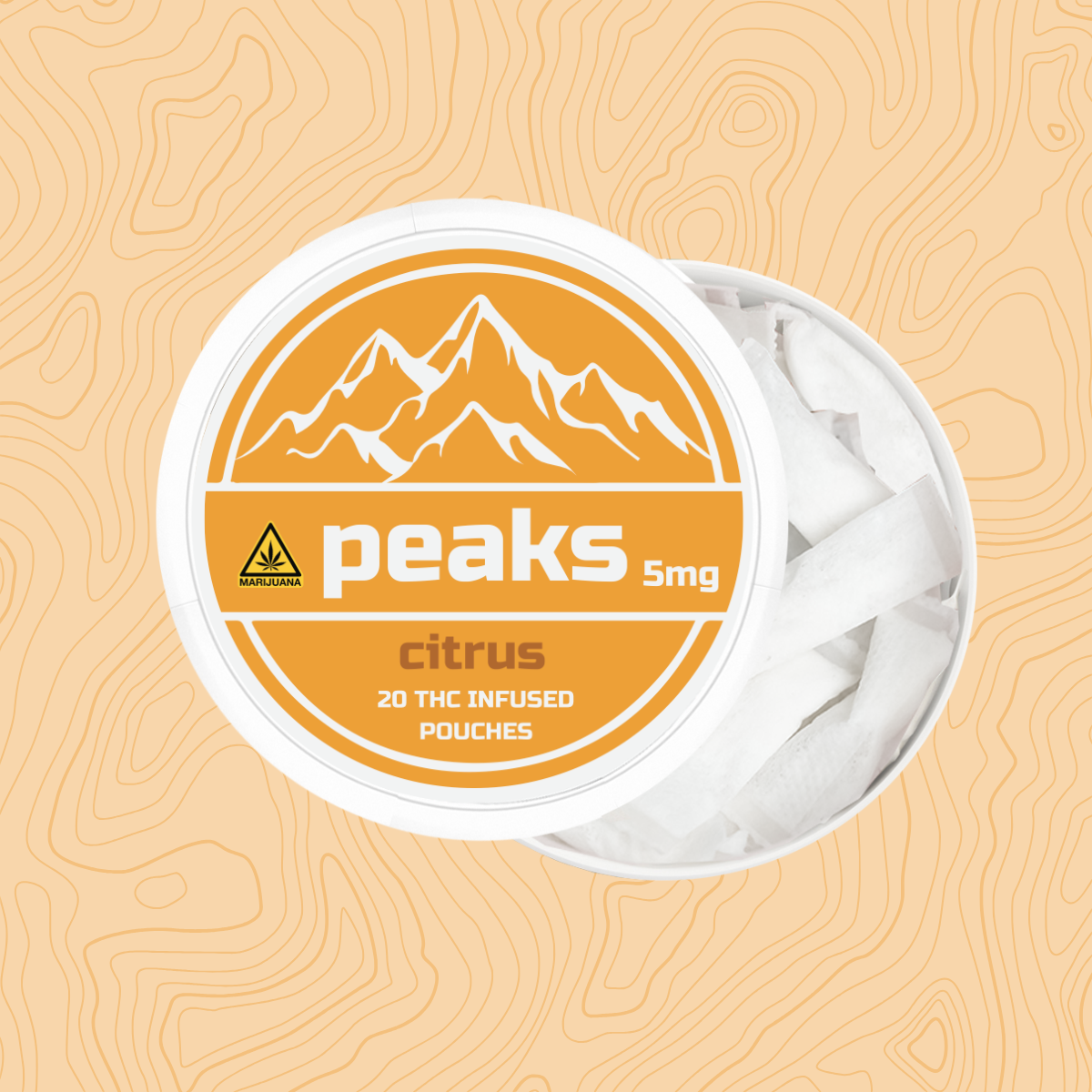 Citrus 5mg THC Pouches