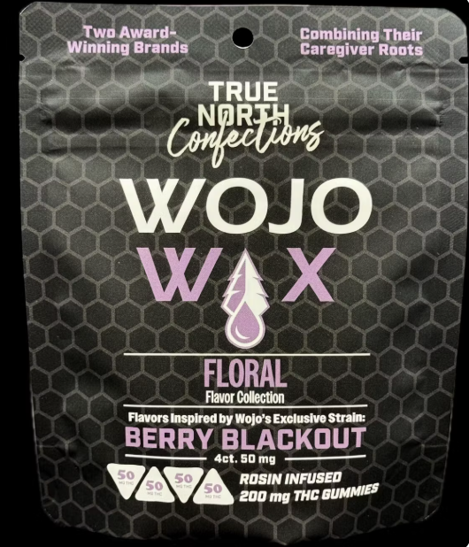 Wojo - Berry Blackout - 200mg Rosin Gummy