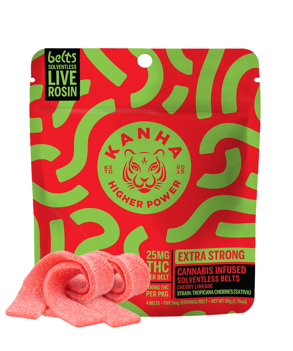 Cherry Limeade Solventless Belts