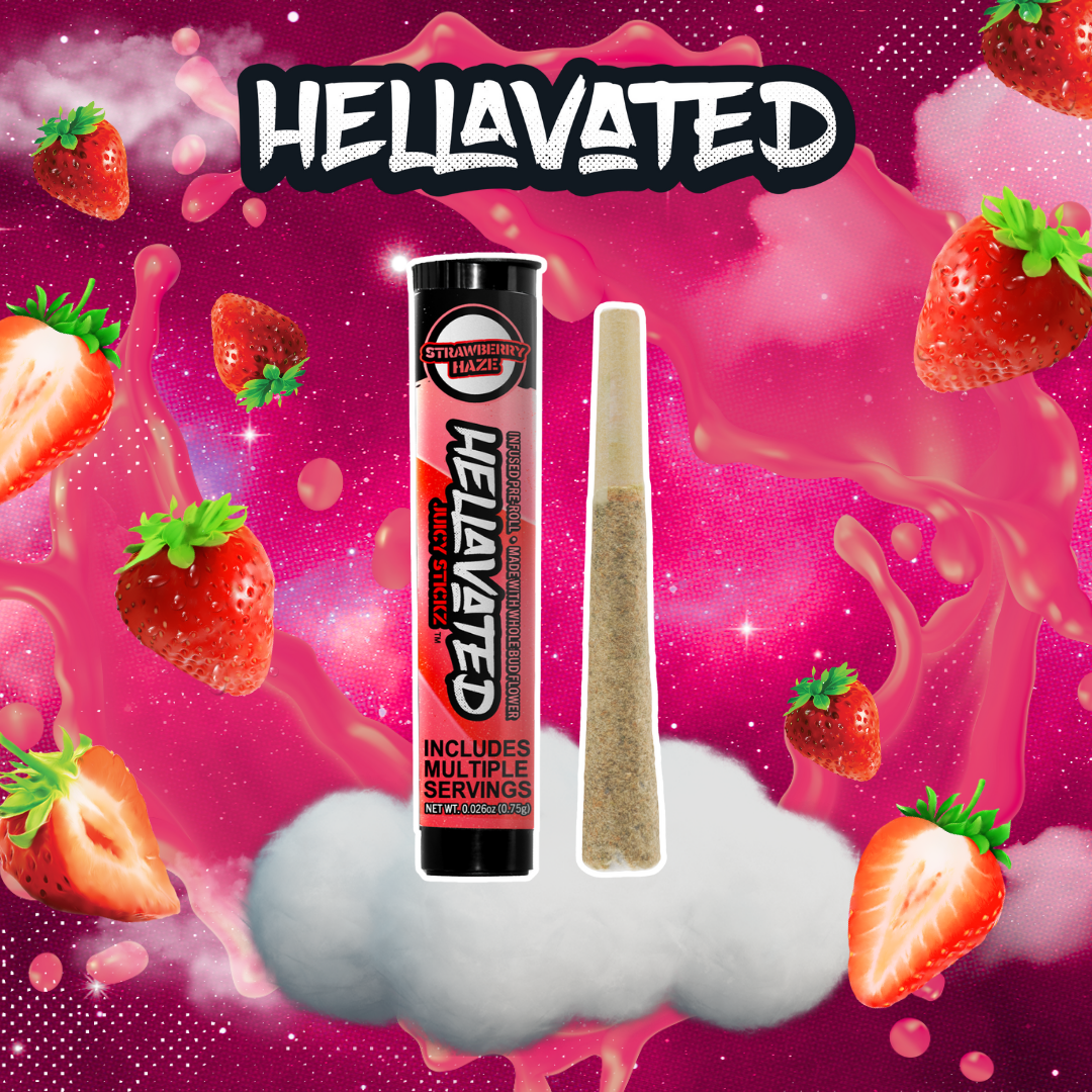 Strawberry Haze | Infused Pre-Roll | 0.75g product photo
