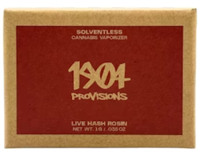 Live Hash Rosin All In