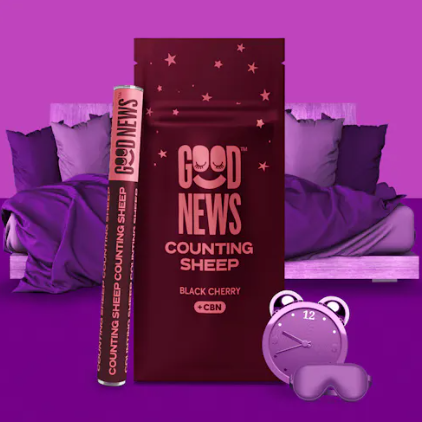 Disposable | Counting Sheep | Black Cherry | 0.5g