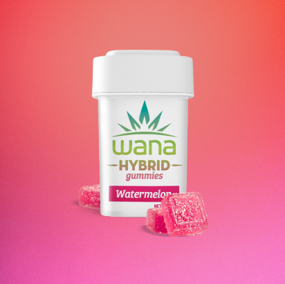 Ⓥ WANA Chews 100mg: Watermelon 10pk