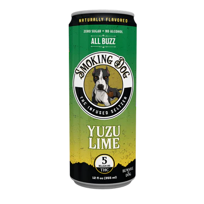 THC Seltzer - 12 fl oz - 5 MG - Yuzu Lime