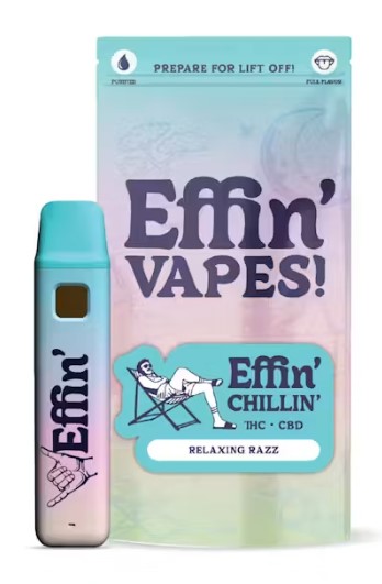 Chillin' Relaxing Razz 7:1 THC:CBD Disposable ( I ) | 1g