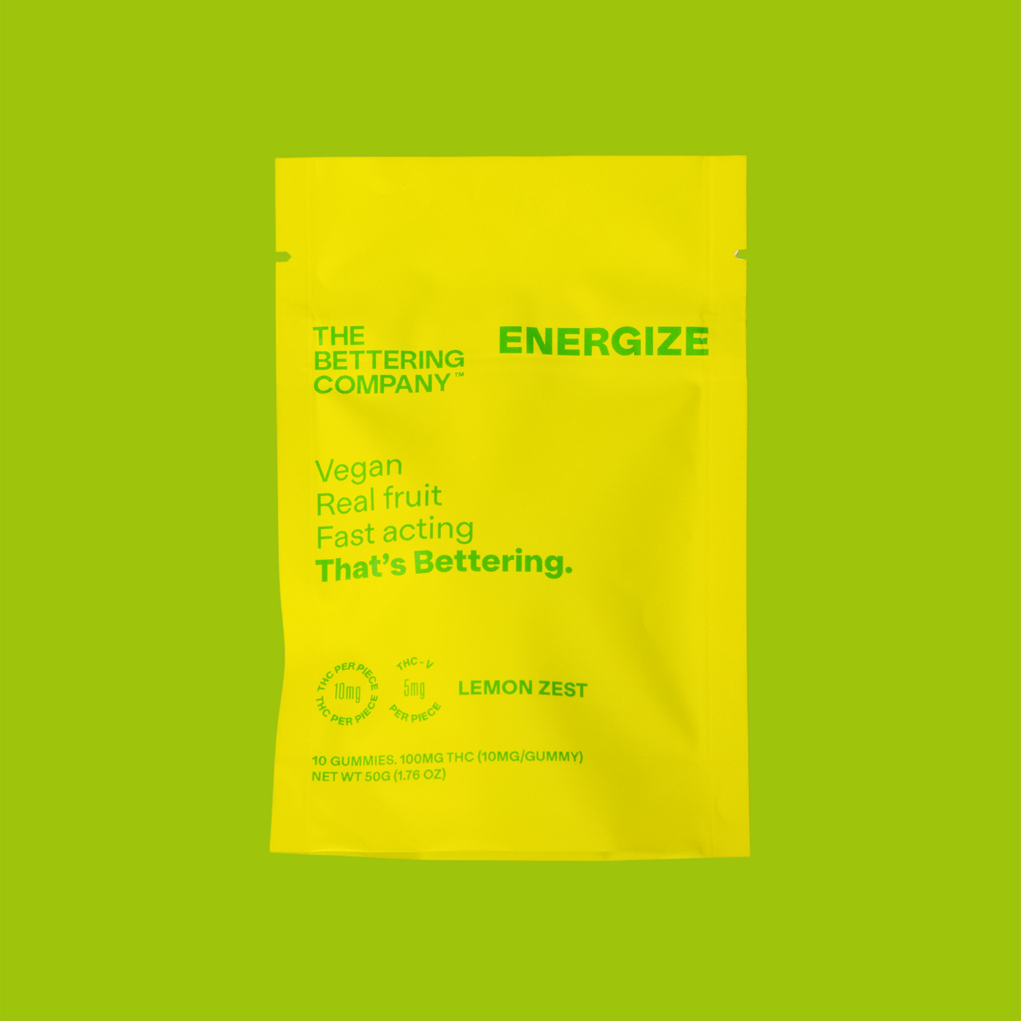 Zest Thc Thc Energize Gummies