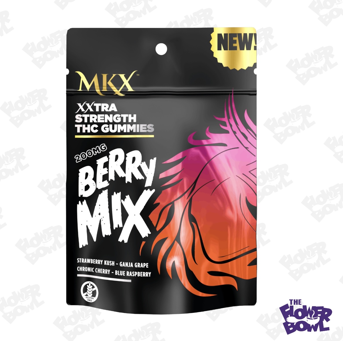 MKX Mixed Gummies 200mg - BERRY MIX