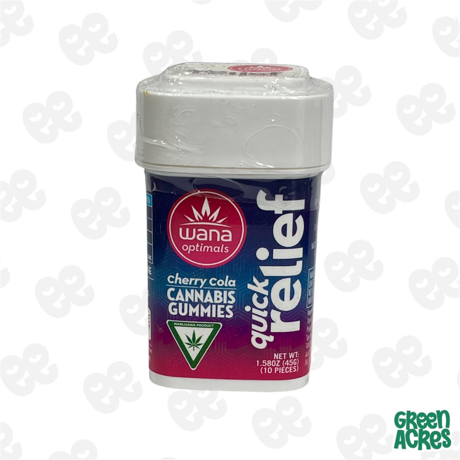 Wana: Cherry Cola Quick Relief 50MG
