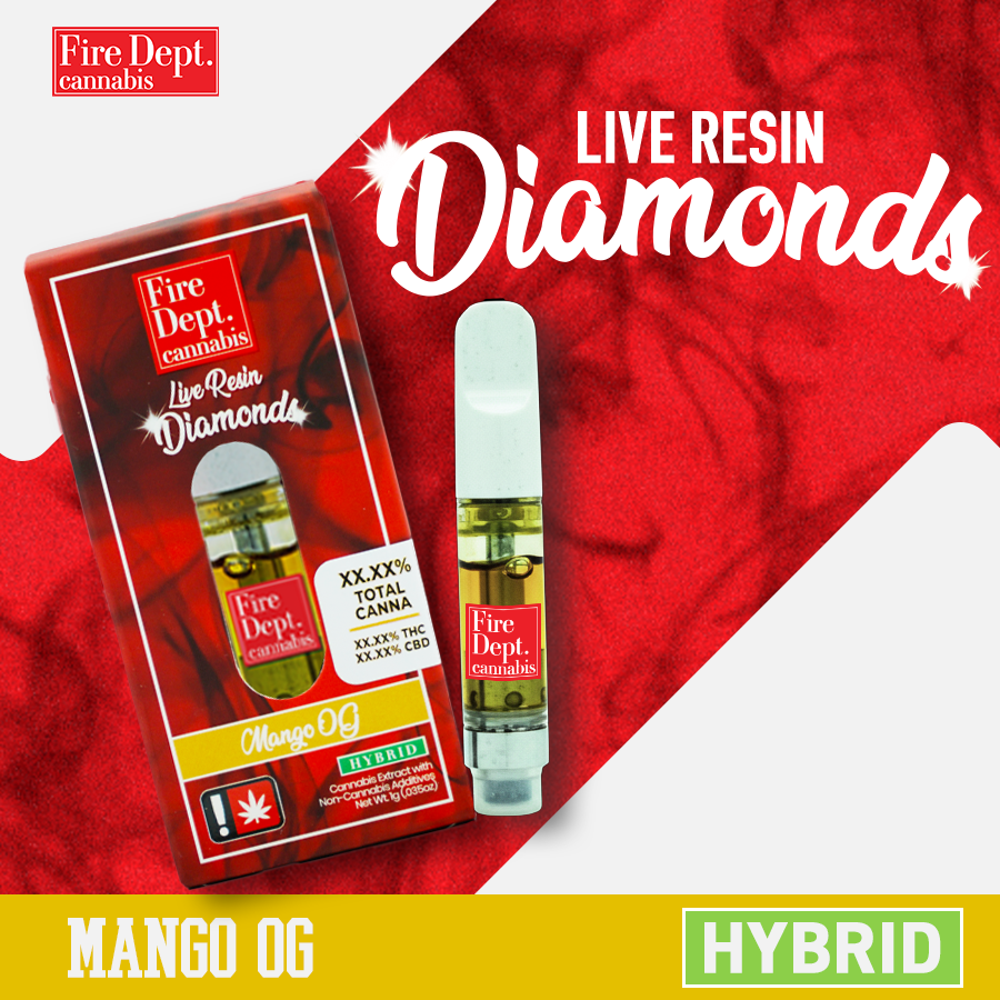 Fire Dept. Cannabis: Mango OG Flavored - - Fire Dept