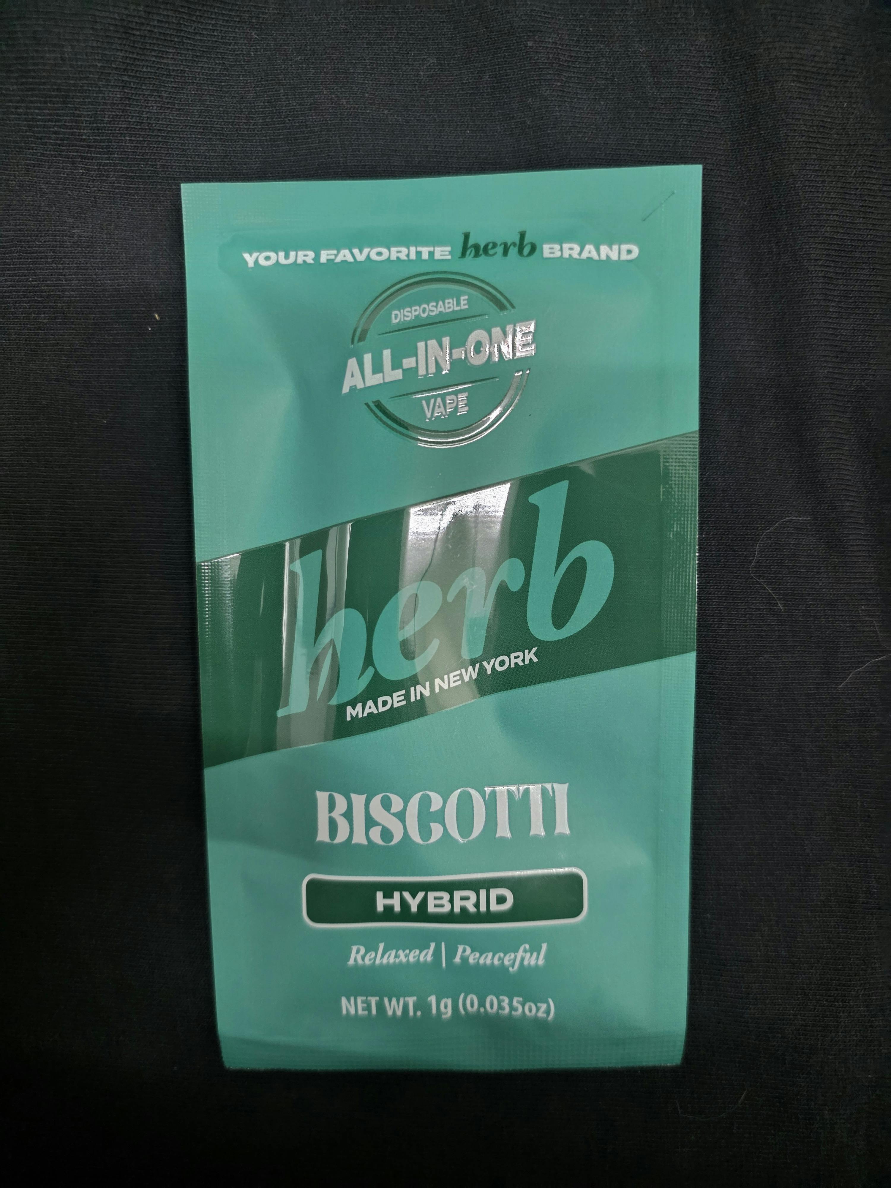 HERB Biscotti Vape
