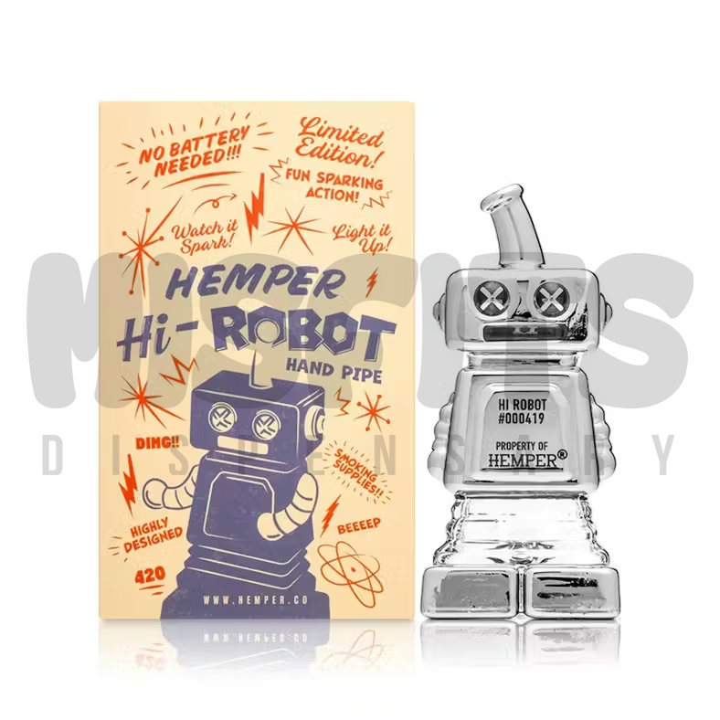 4.4” Hemper Hi-Robot Hand Pipe