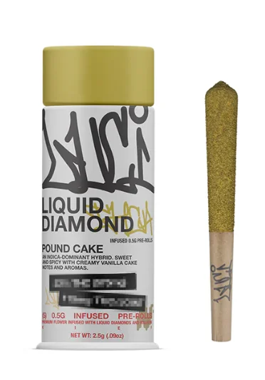 LUCI - POUND CAKE - .5GX5 - INFUSED PREROLLS
