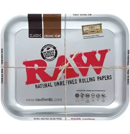 Large Metallic Silver