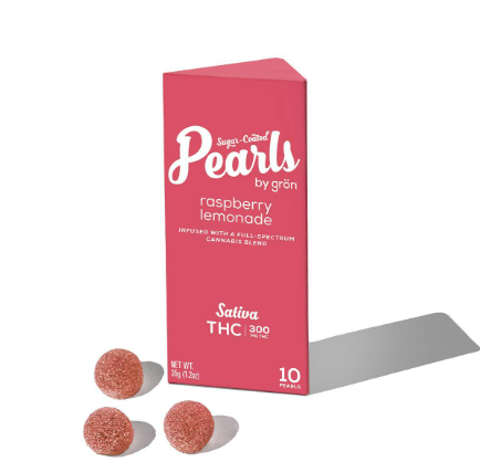 Grön | Raspberry Lemonade Pearls |  10pk