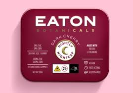 Eaton Botanicals Dark Cherry Nightly Nightcap 20pk 5mg Gummies