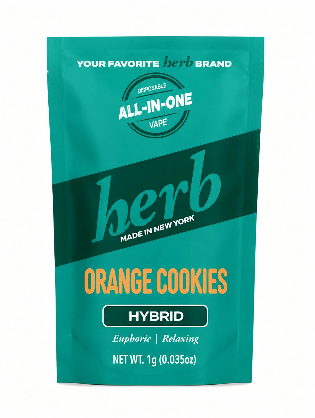 Herb Orange Cookies Vape