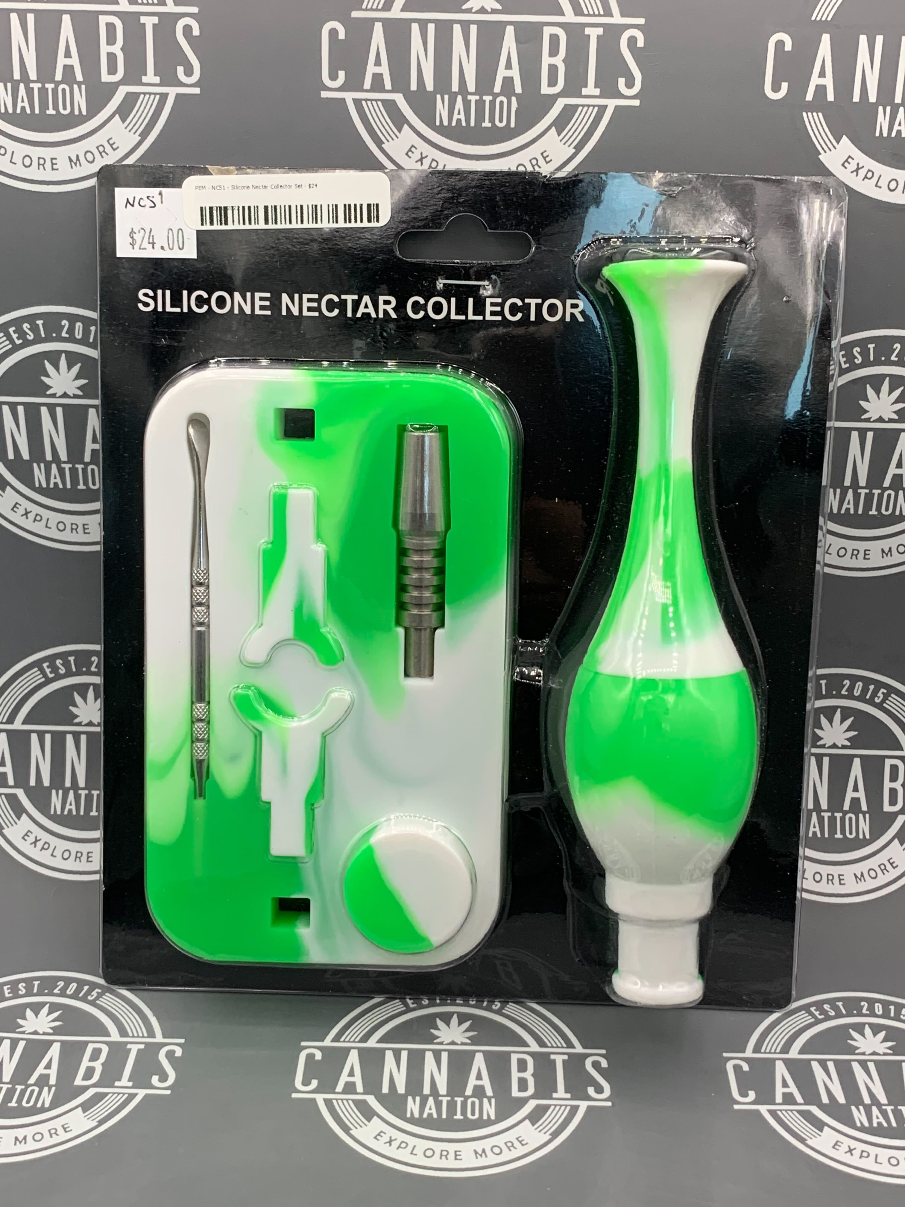 Silicone Glassware Nectar Collector Set