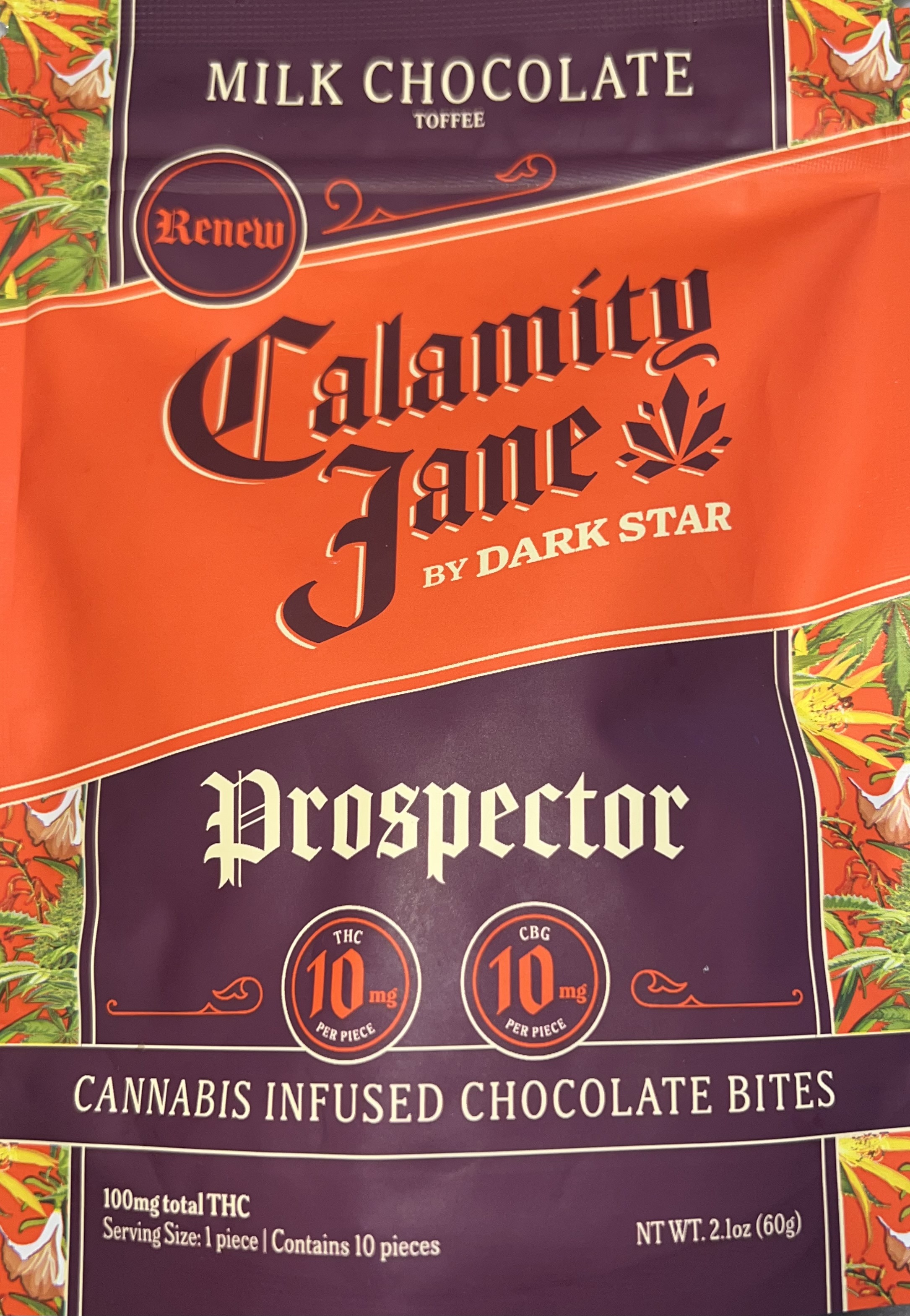 Dark Star | Calamity Jane | Renew | Milk Chocolate Toffee