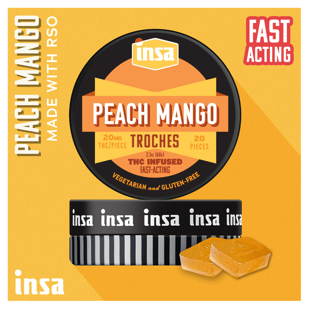 Peach Mango RSO | 20mg THC 20 pack