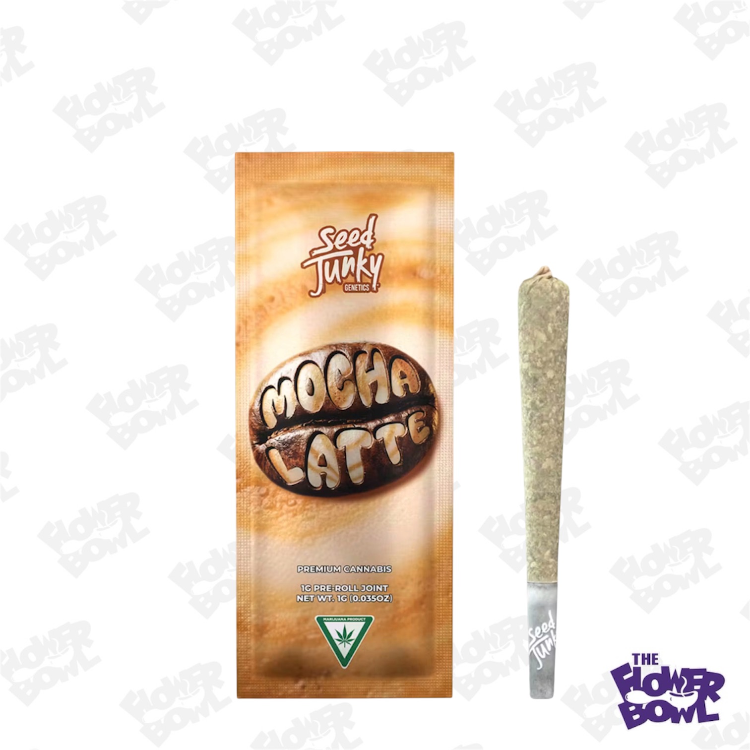 Seed Junky: Mocha Latte 1G Preroll (I)