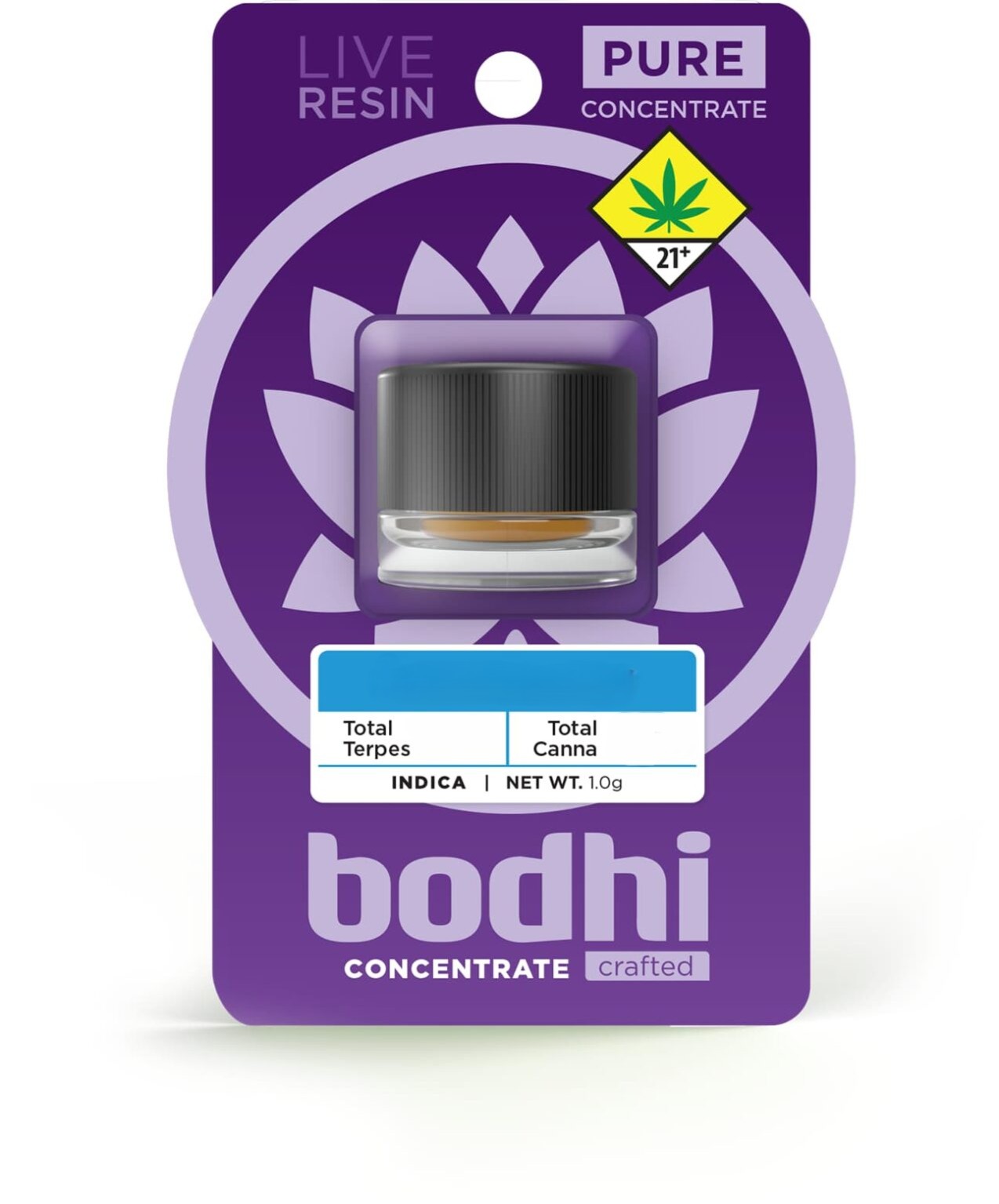 Bodhi High - PURE Alien Sherbet Live Resin Terp Crystal 1g
