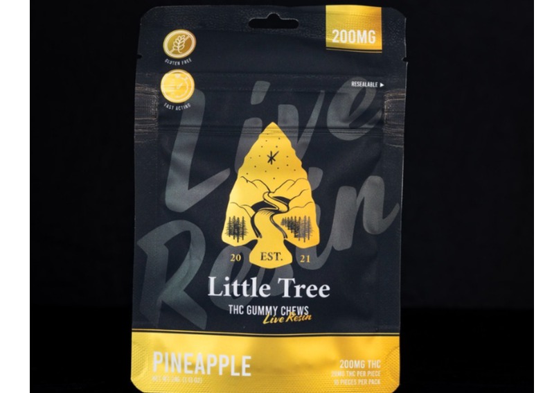 Little Tree - Gummies - 200mg Live Resin - Pineapple