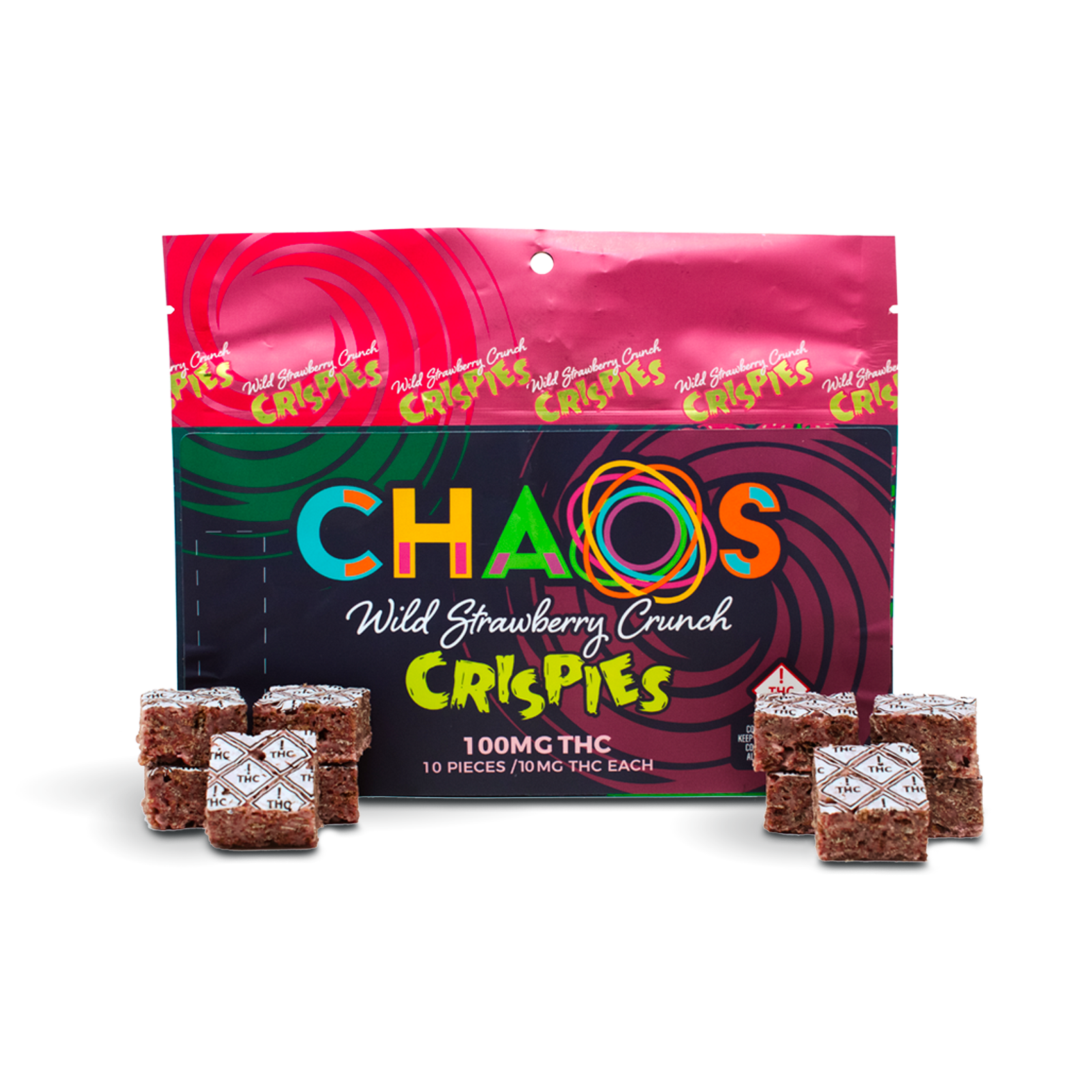 Wild Strawberry Crunch Chaos Crispies