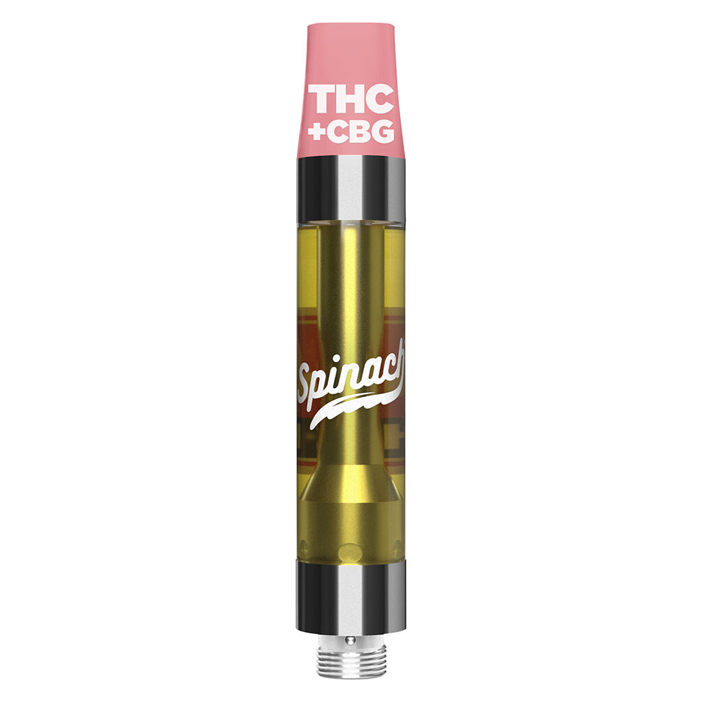 Spinach - Strawberry Watermelon 10:1 THC CBG 510 Thread Cartridge - 1.2g