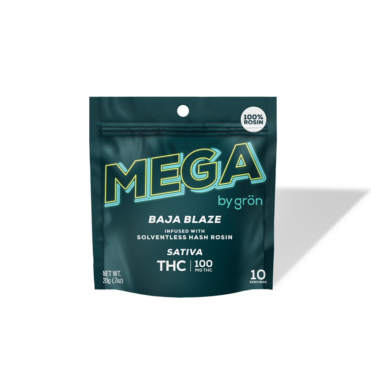 Gron MEGA Pearls Rosin Baja Blaze 100mg