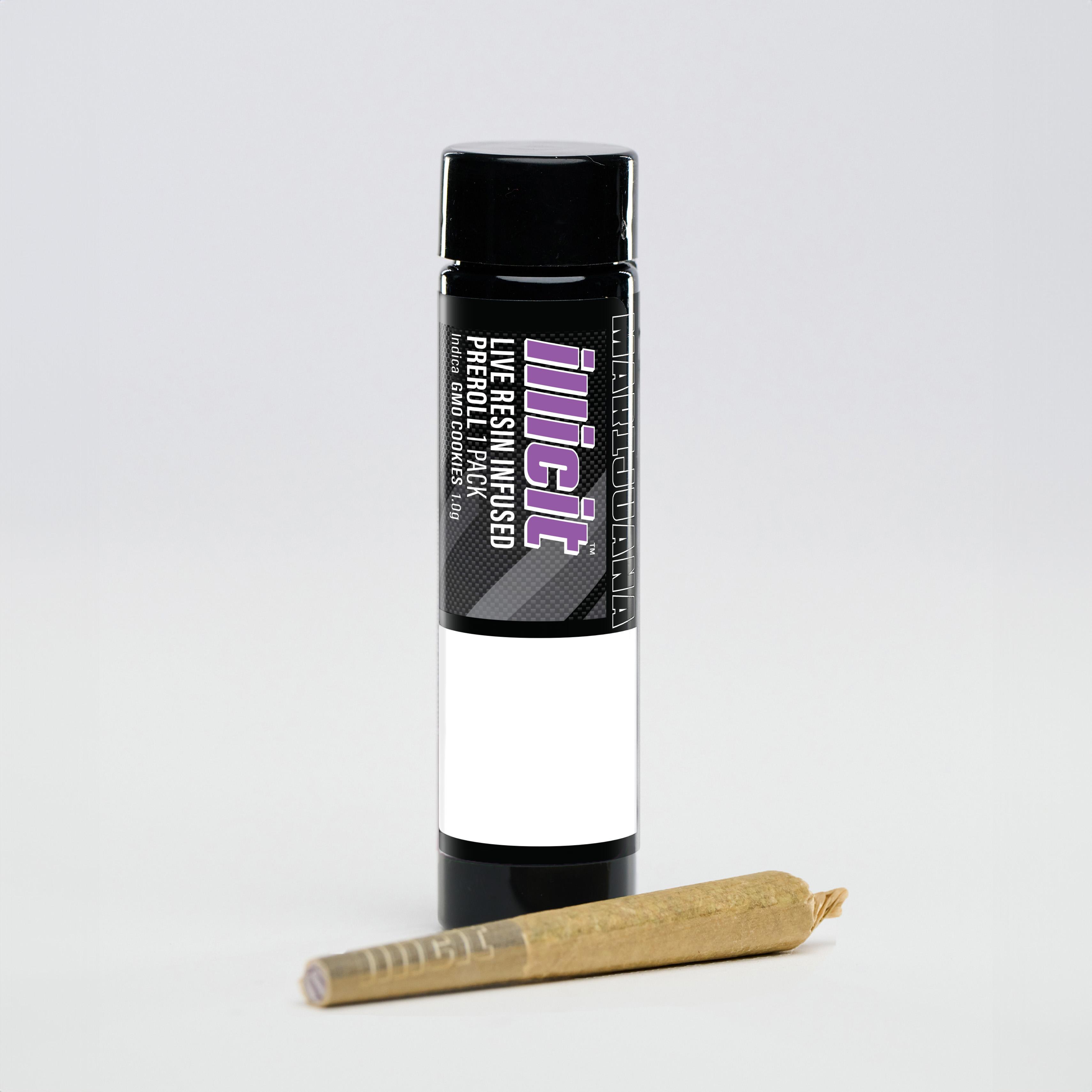 Illicit: GMO Cookies | Live Resin Infused Pre-Roll
